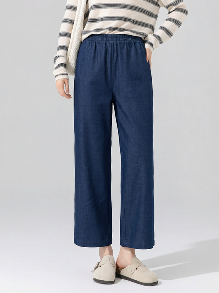  Q382-Quần Demin Ống Đứng 2 Túi 