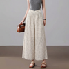 Q356-Quần Linen Cotton Ống Rộng