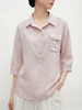 A569-Áo Sơ Mi Linen Lụa