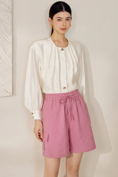  Q285-Quần Short Túi Hộp Dây Rút 