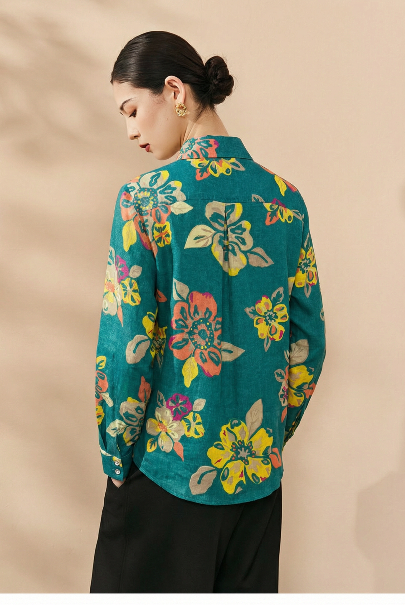  A881-  Áo Sơ Mi Linen Premium Cao Cấp 