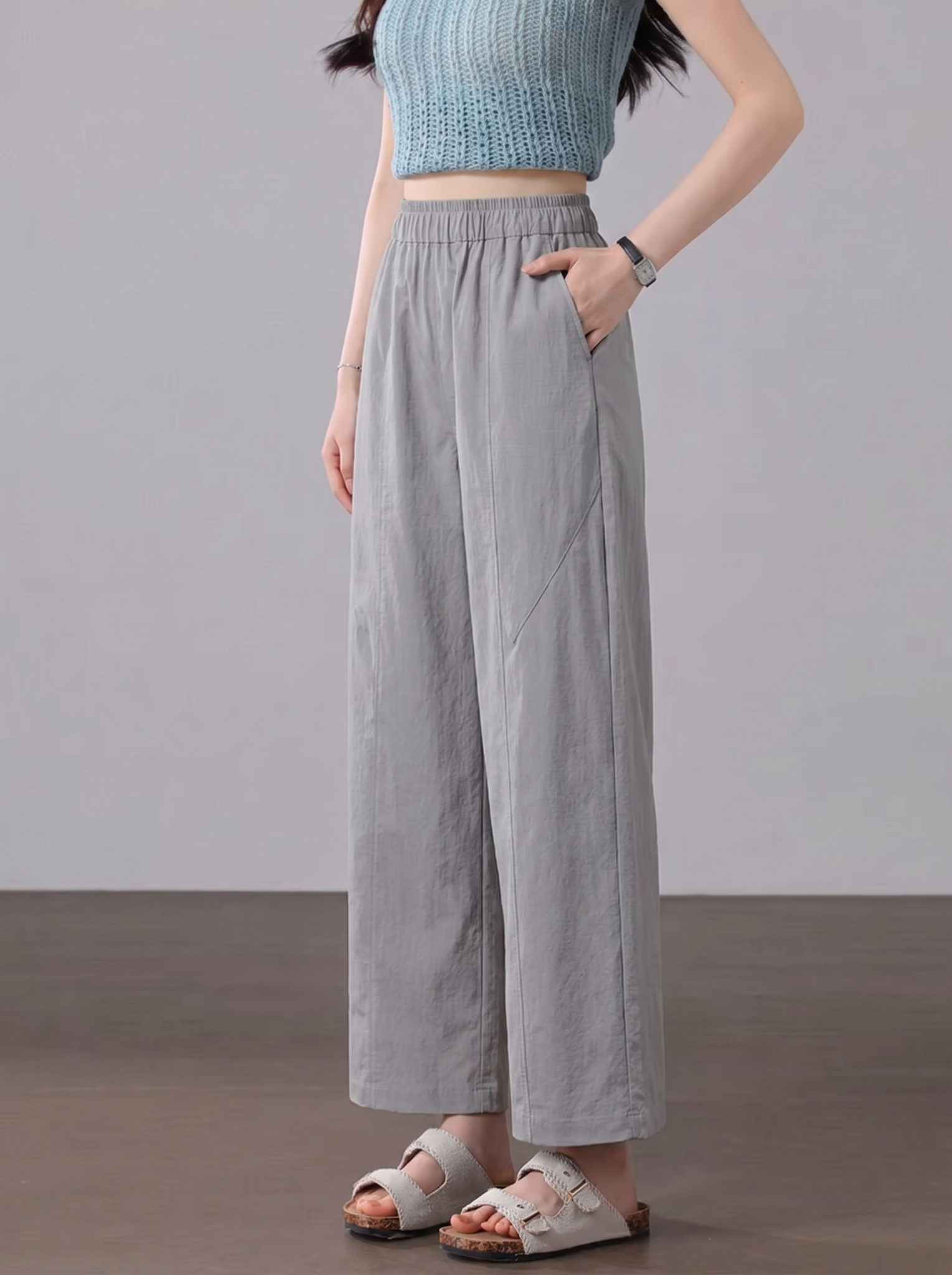  Q377- Quần Baggy 9 Tấc 