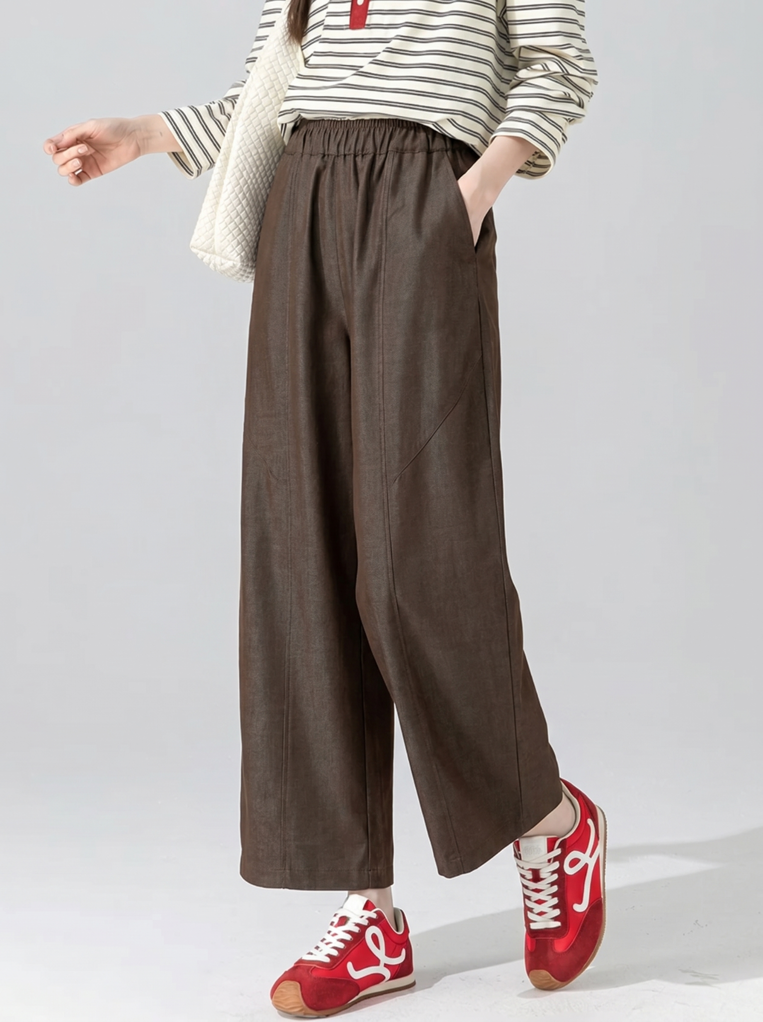  Q405-Quần Demin Baggy Lưng Thun 