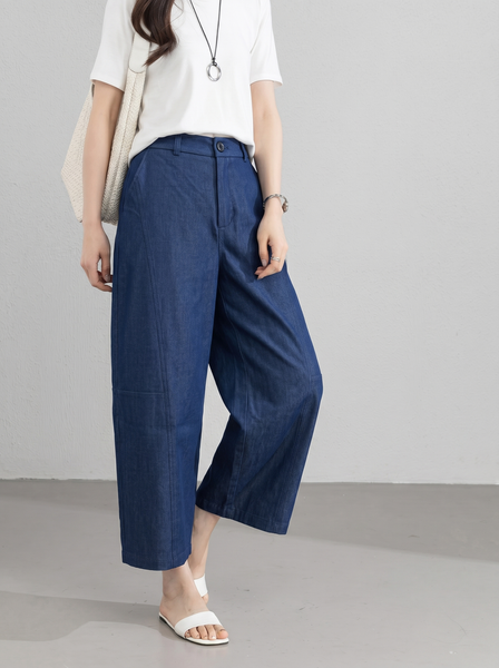  Q414- Quần Demin Baggy Khóa Kéo 