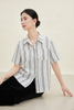  A903-Áo Sơ Mi Linen Cotton Sọc 