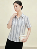  A903-Áo Sơ Mi Linen Cotton Sọc 
