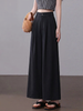  Q423-Quần Suông Linen Viscose Xếp Ly 