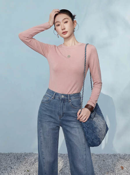  AT51- Áo Thun lụa mịn Bambo Cotton 