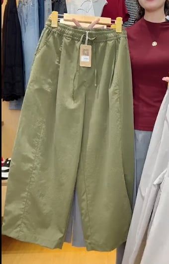  Q351- Quần Baggy Harem Xếp Ly 9 Tấc 