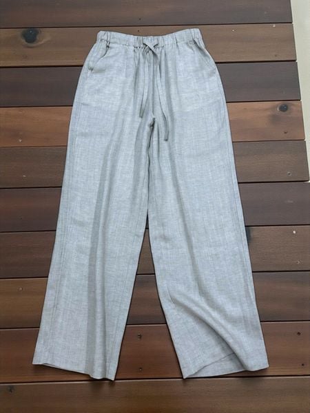  Q353- Quần Suông Linen Tencel Dây Rút 