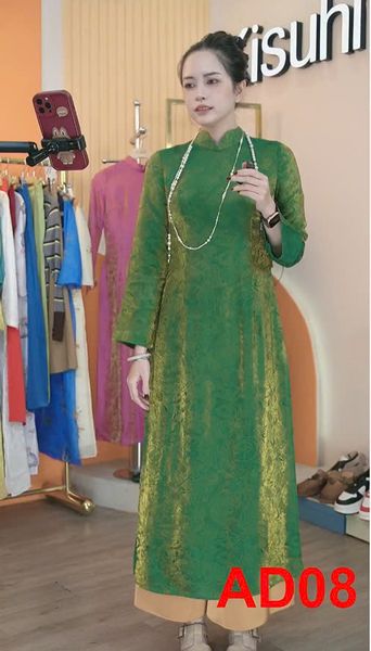  AD08-Áo Dài Thanh Trà 