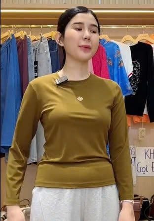  AT51- Áo Thun lụa mịn Bambo Cotton 