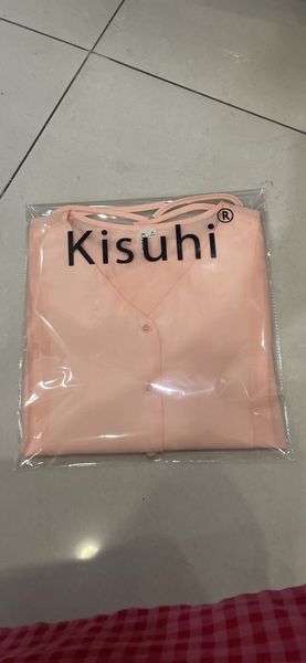  A2002- Áo Tơ  Tay Phồng Rút Dây 