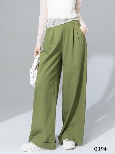  Q194-Quần Tây Lụa Lai Kiểu 