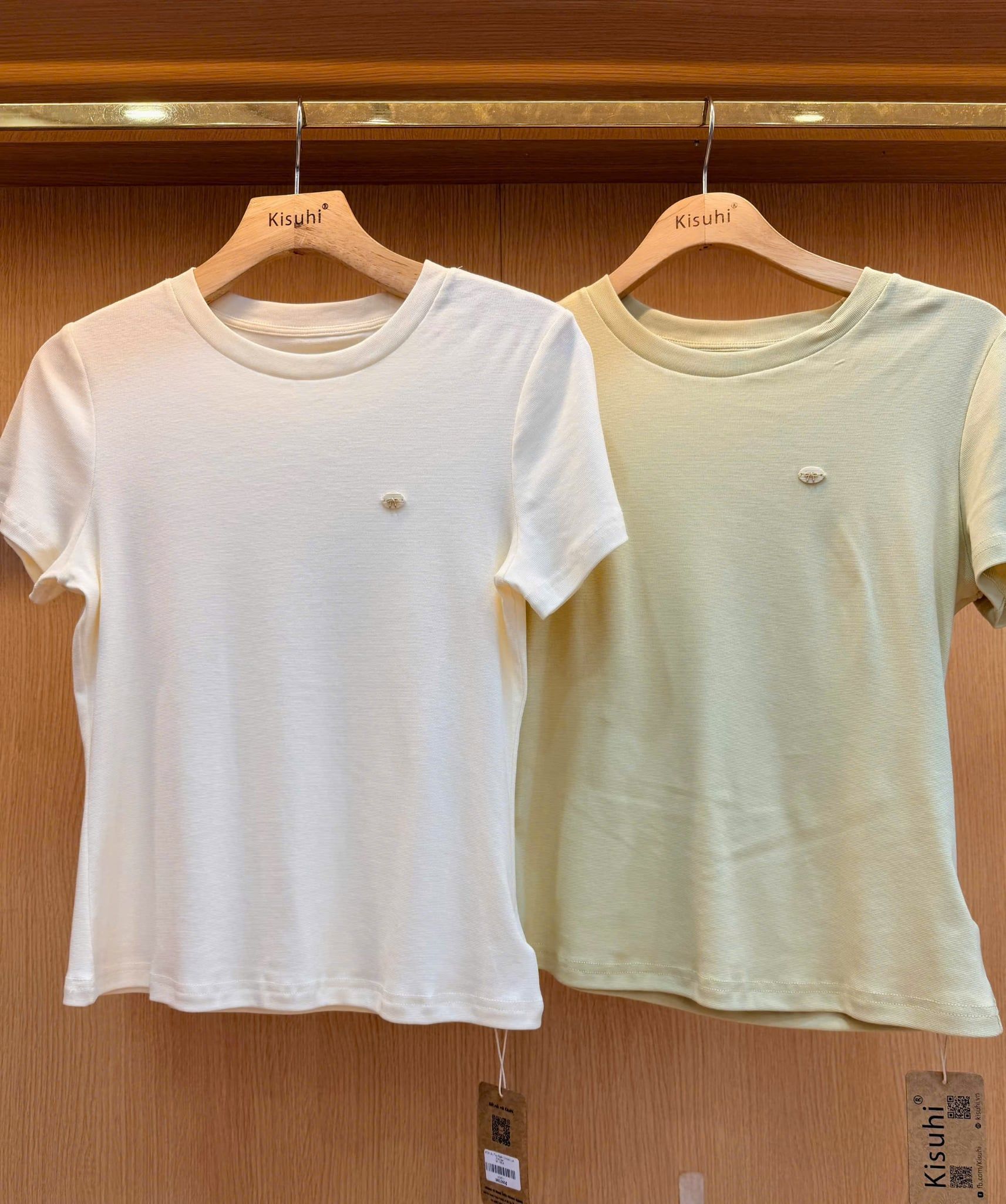  AT87-Áo Tay Ngắn Cotton Lụa Viscose 