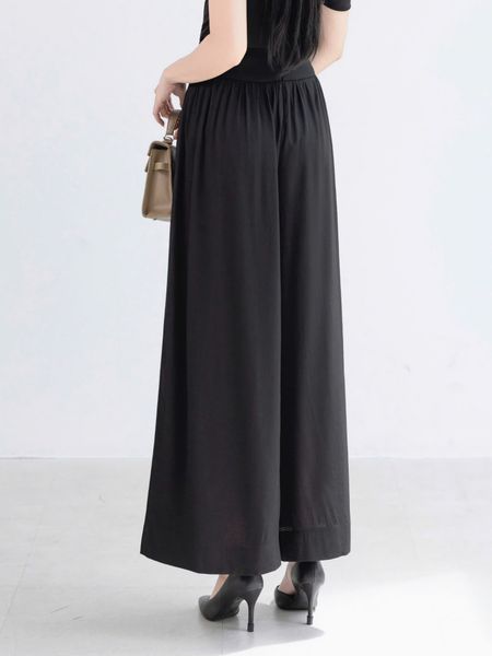  Q213-Quần  Ống Rộng Khóa Kéo 