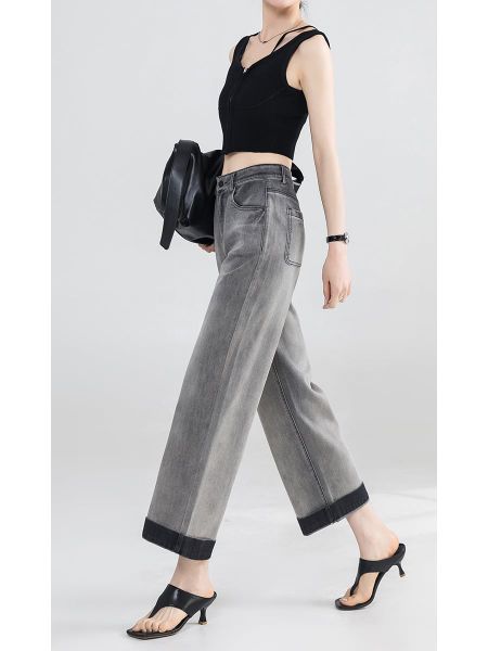  Q273-Quần Jeans Lụa Mềm Mát Lai Kiểu 