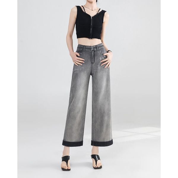  Q273-Quần Jeans Lụa Mềm Mát Lai Kiểu 