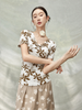  AT79-Áo Thun Cotton In lá Tay Ngắn 