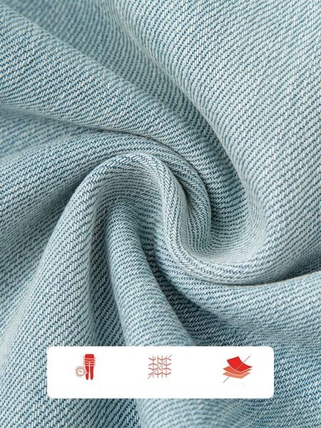  Q330-Quần Jeans Lụa Mềm Mại Wash Nhẹ 