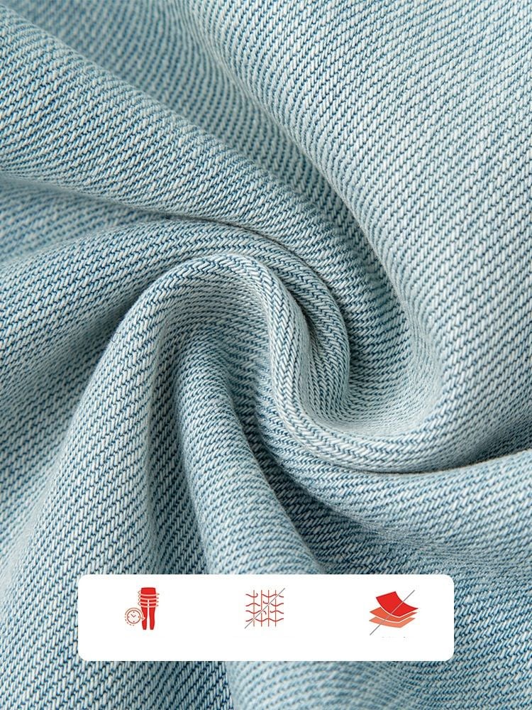  Q330-Quần Jeans Lụa Mềm Mại Wash Nhẹ 