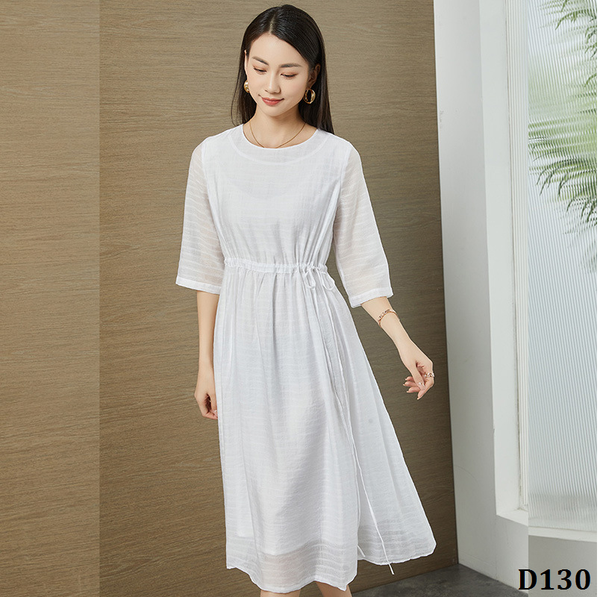  D130-Váy Tiansi Văn Học Giản Dị 