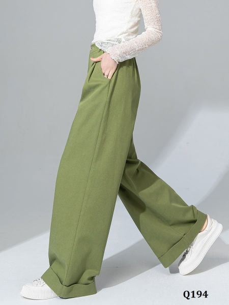  Q194-Quần Tây Lụa Lai Kiểu 