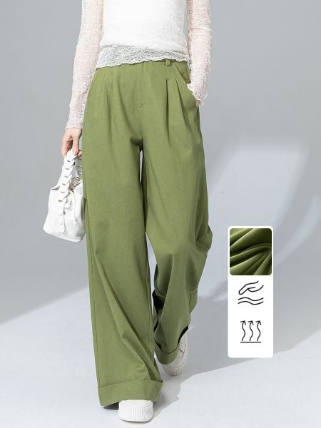  Q194-Quần Tây Lụa Lai Kiểu 