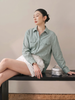  A946-Áo Sơ Mi Linen Thêu 2 Sợi 