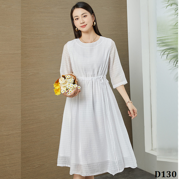  D130-Váy Tiansi Văn Học Giản Dị 