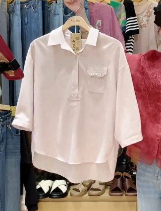  A569-Áo Sơ Mi Linen Lụa 