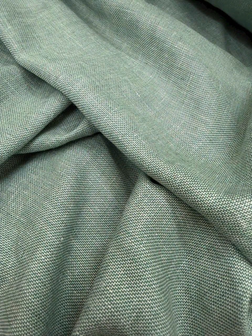  A946-Áo Sơ Mi Linen Thêu 2 Sợi 