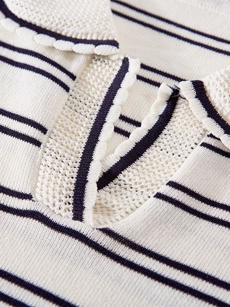  A696-Áo Len Lụa Băng Cổ Polo Không Tay 