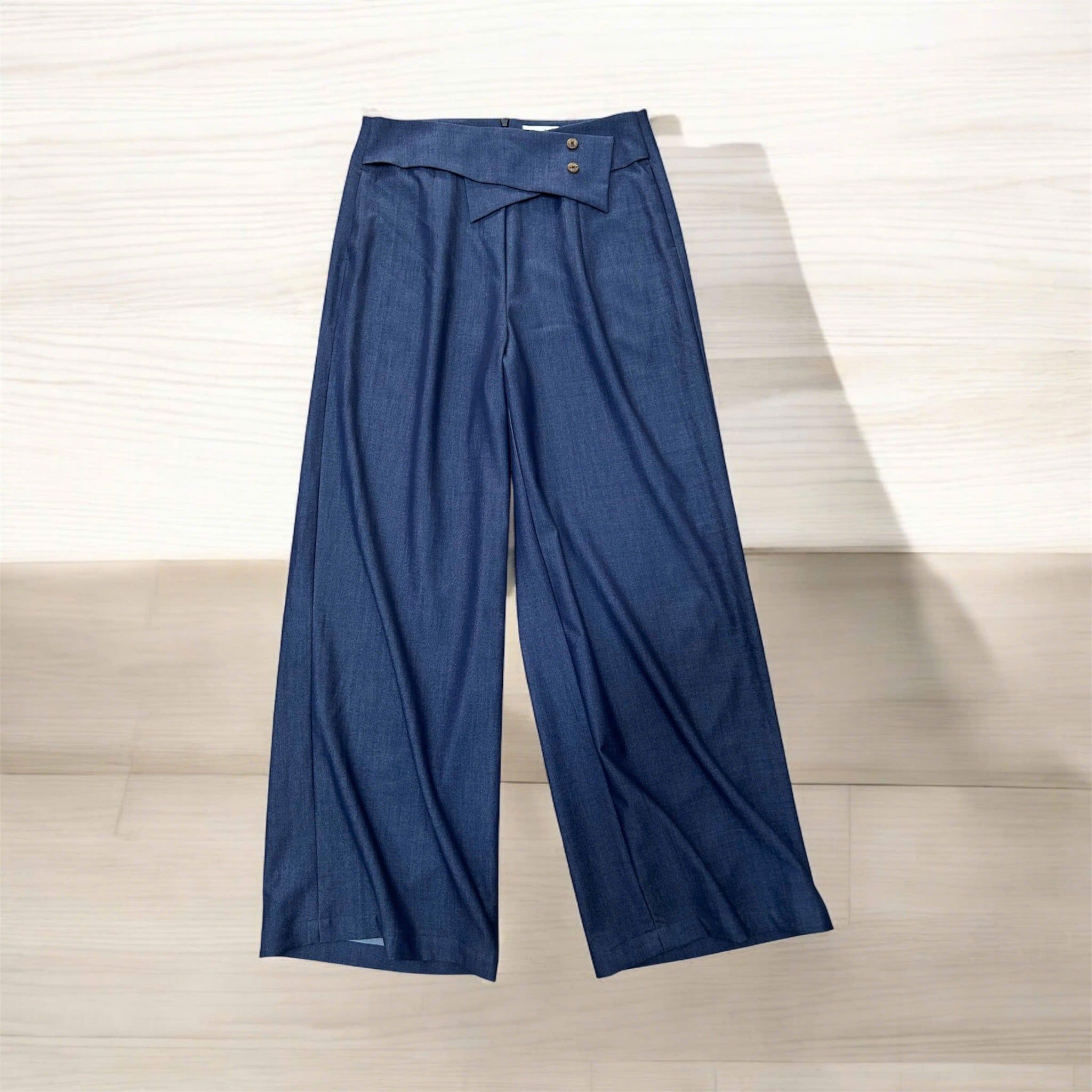  Q189- Quần Suông Lưng Chéo 