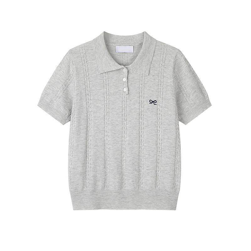  A738-Áo Len Dệt Kim Có Cổ Thanh Lịch 