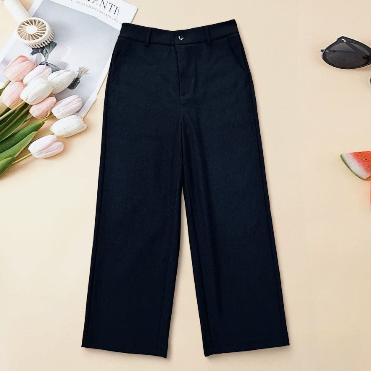  Q177-Quần Đứng  9 Tấc Vải Chéo 