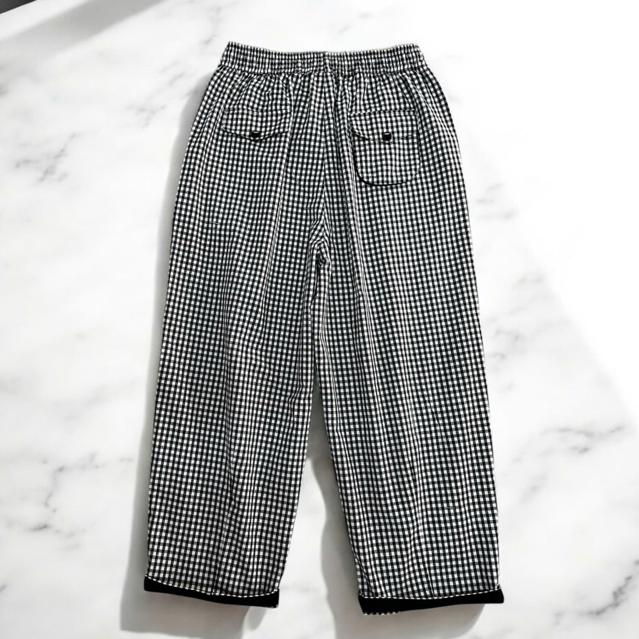  Q93- Quần Karo Baggy Rút Dây 