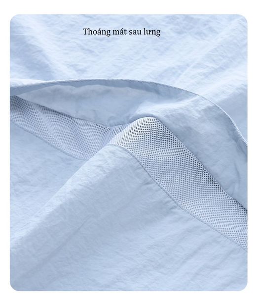  K7-Áo Khoác Chống Nắng Thoáng Mát Kháng Nước Tựa Lá Sen 