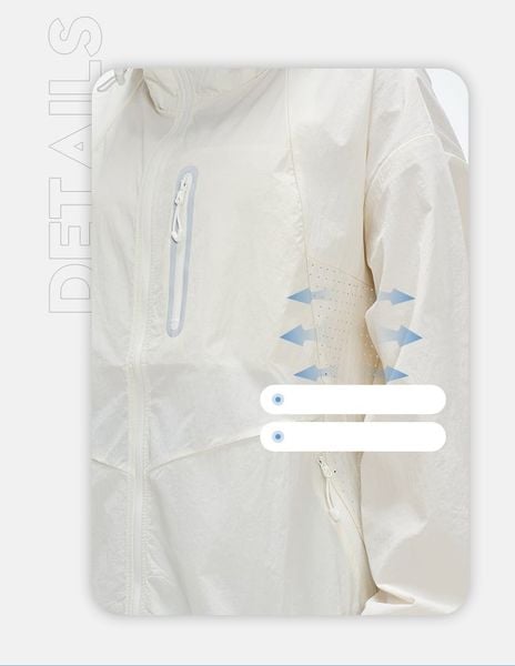  K3-Áo Khoác Chống Nắng Thoáng Mát Trùm Đầu 