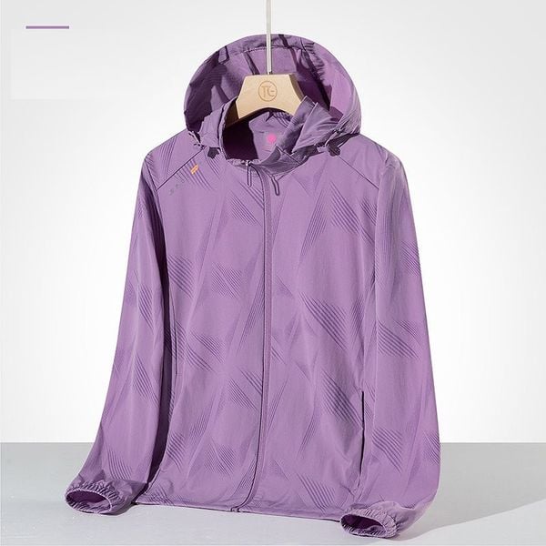  K14-Áo Khoác Chống Nắng Họa Tiết Mềm Mát Thoải Mái 