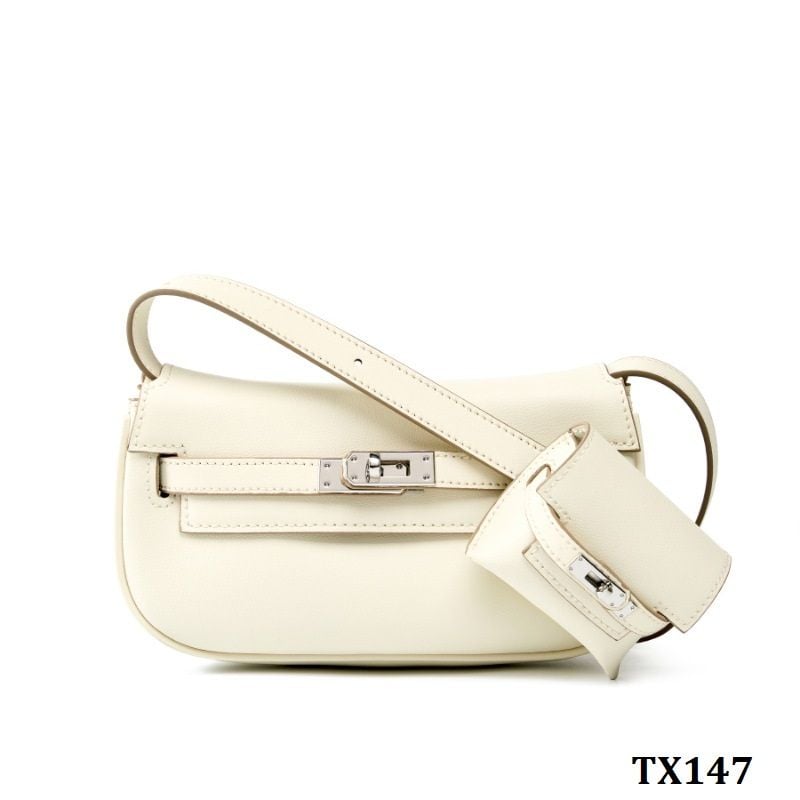  TX147-Túi Xách Mini Kelly Đeo Vai Thời Trang 
