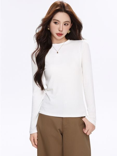  A433-Áo Len Lụa Dài Tay 