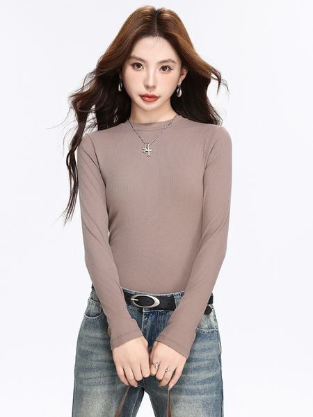  A433-Áo Len Lụa Dài Tay 