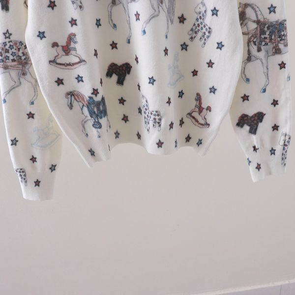  A801-Áo Len Dệt Kim Cardigan Thiên Mã Mùa Thu Hàn Quốc 