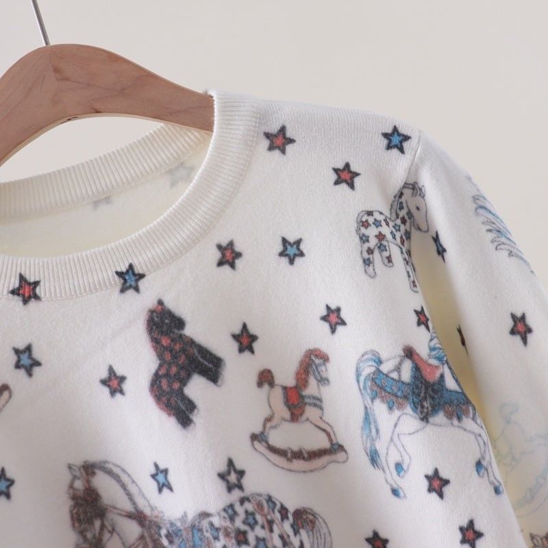  A801-Áo Len Dệt Kim Cardigan Thiên Mã Mùa Thu Hàn Quốc 