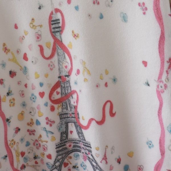  A820-Áo Len Dệt Kim Tháp Eiffel Mùa Thu 