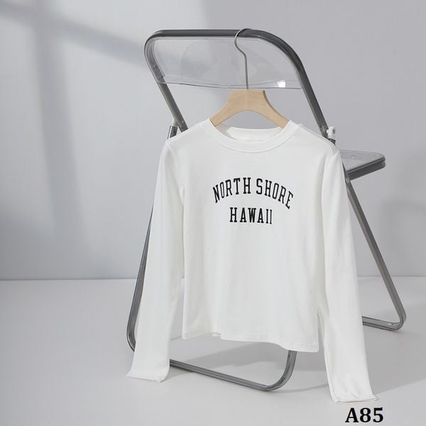  A85-Áo Thun Dài Tay Hawai 