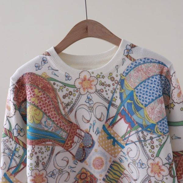  A869-Áo Len Dệt Kim Khinh Khí Cầu 