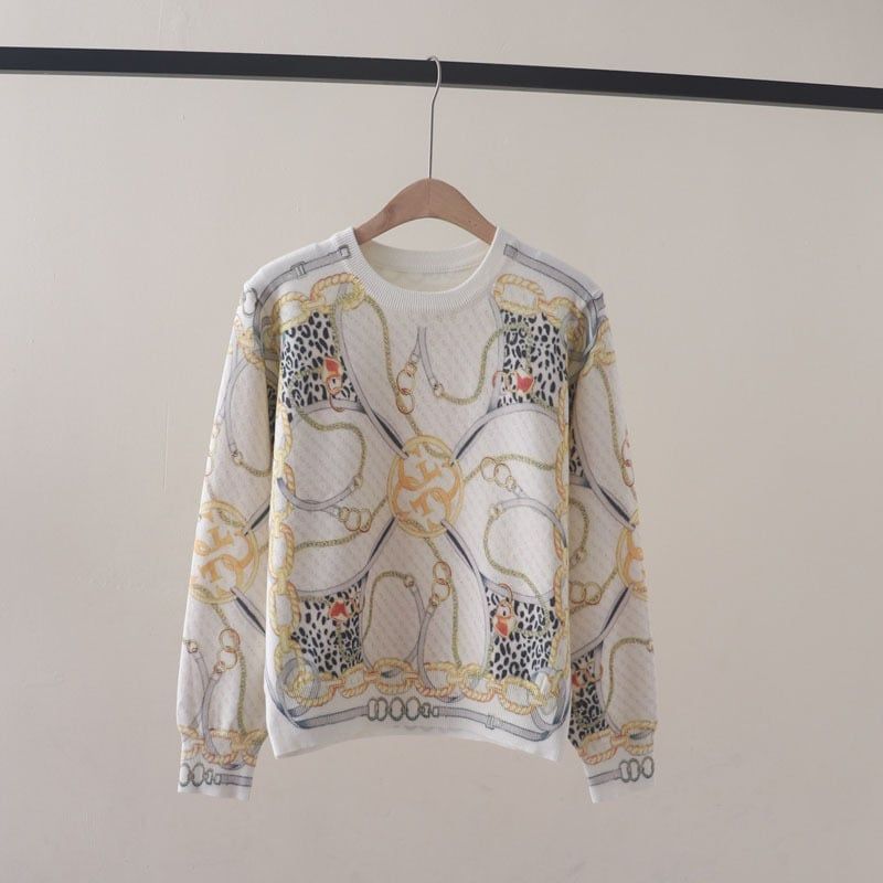  A871-Áo Len Dệt Kim Trang Sức Nghệ Thuật 