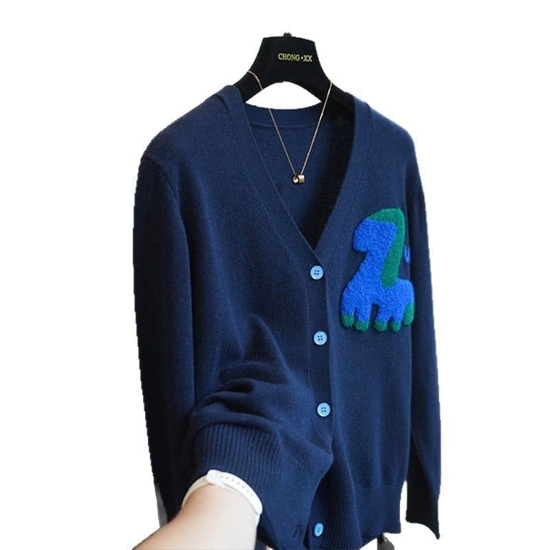  A968-Áo Khoác Cardigan Ngựa Con 